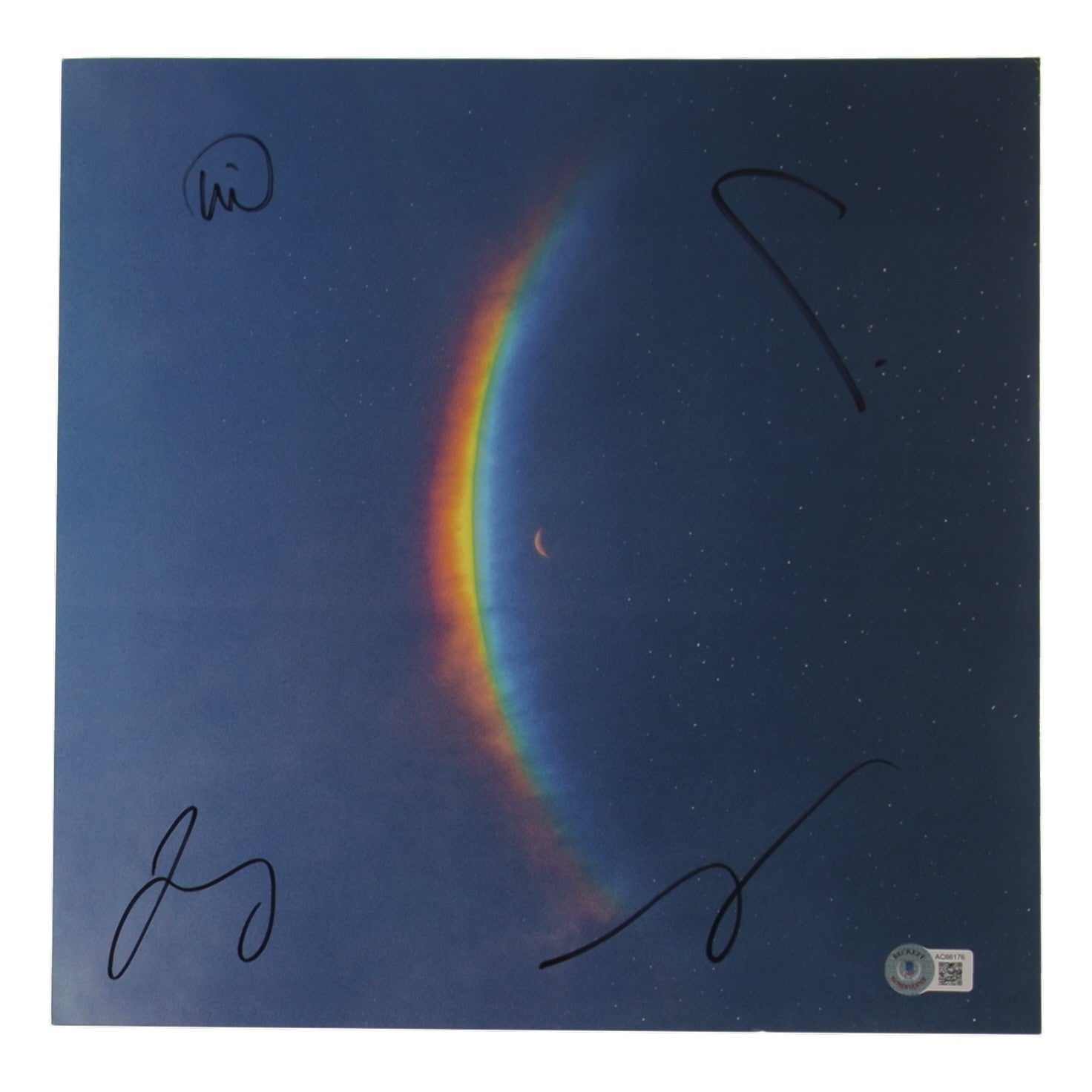 Coldplay “Moon Music” Album Flat – Fully Band-Signed - Beckett LOA