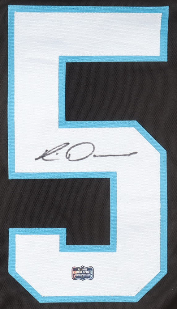 Rico Dowdle Signed Carolina Panthers Black Jersey – Radtke Certified Autograph