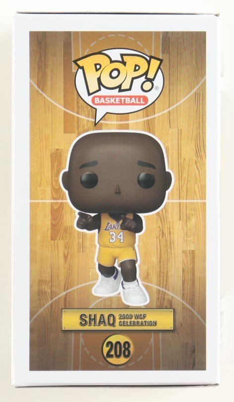 Shaquille O'Neal Signed "Lakers" #208 Shaq 2000 WCF Celebration Funko Pop!