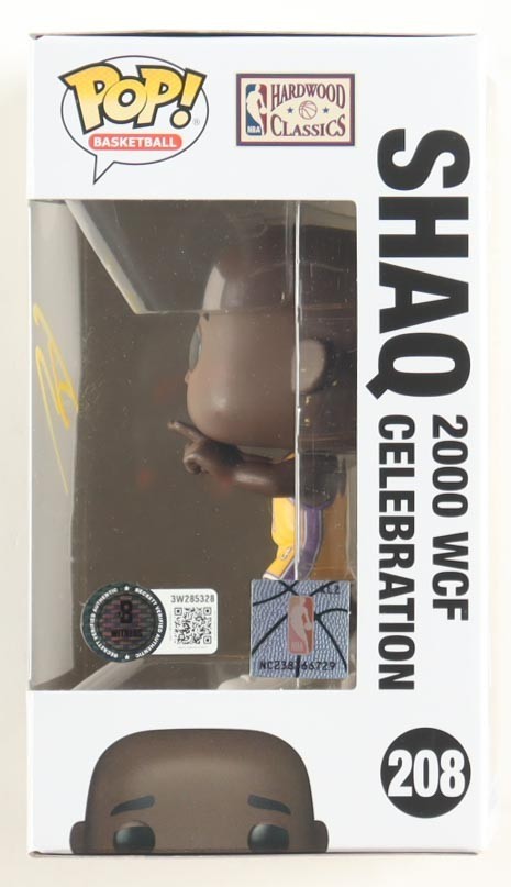 Shaquille O'Neal Signed "Lakers" #208 Shaq 2000 WCF Celebration Funko Pop!
