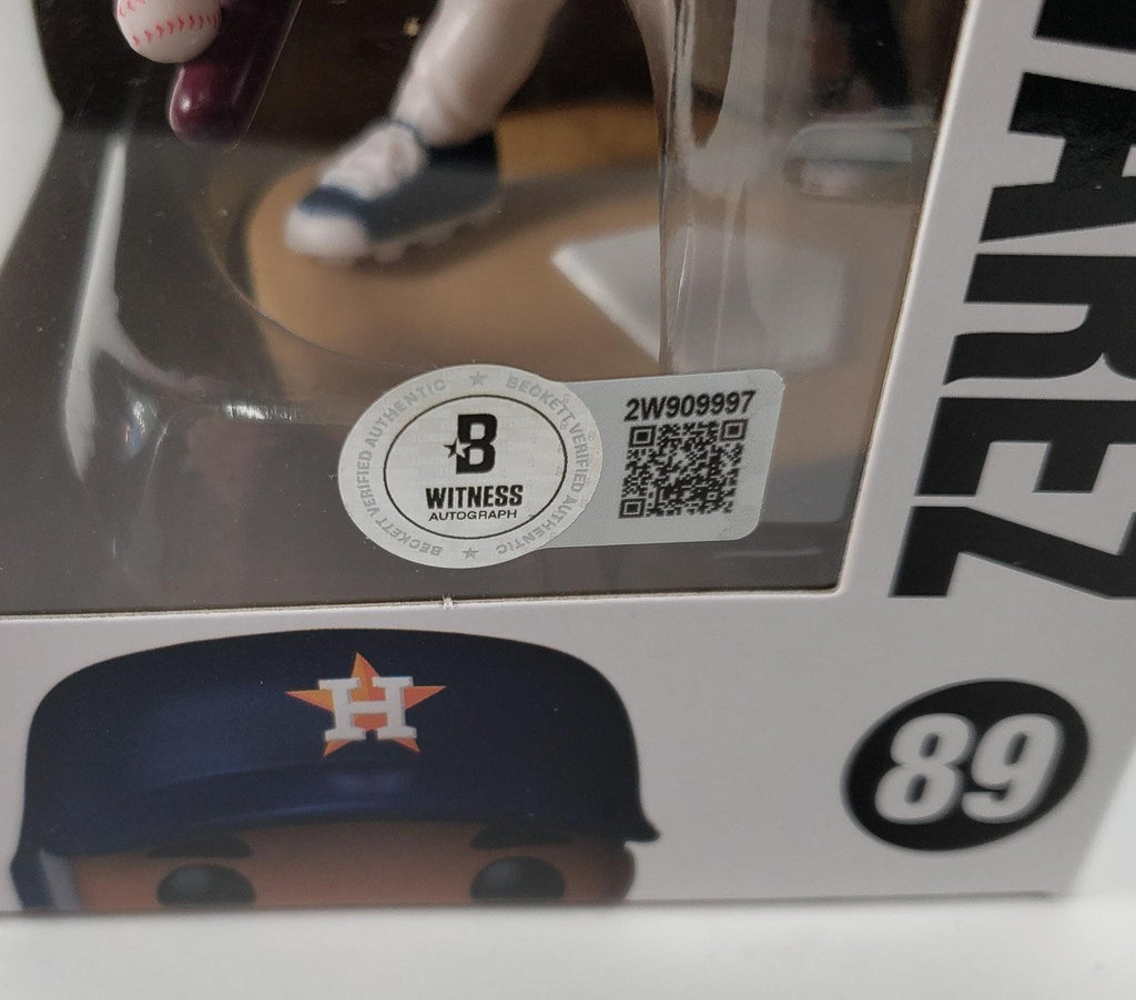 Yordan Alvarez "2019 AL ROY" Signed Houston Astros Funko Pop Vinyl Figurine (Bec