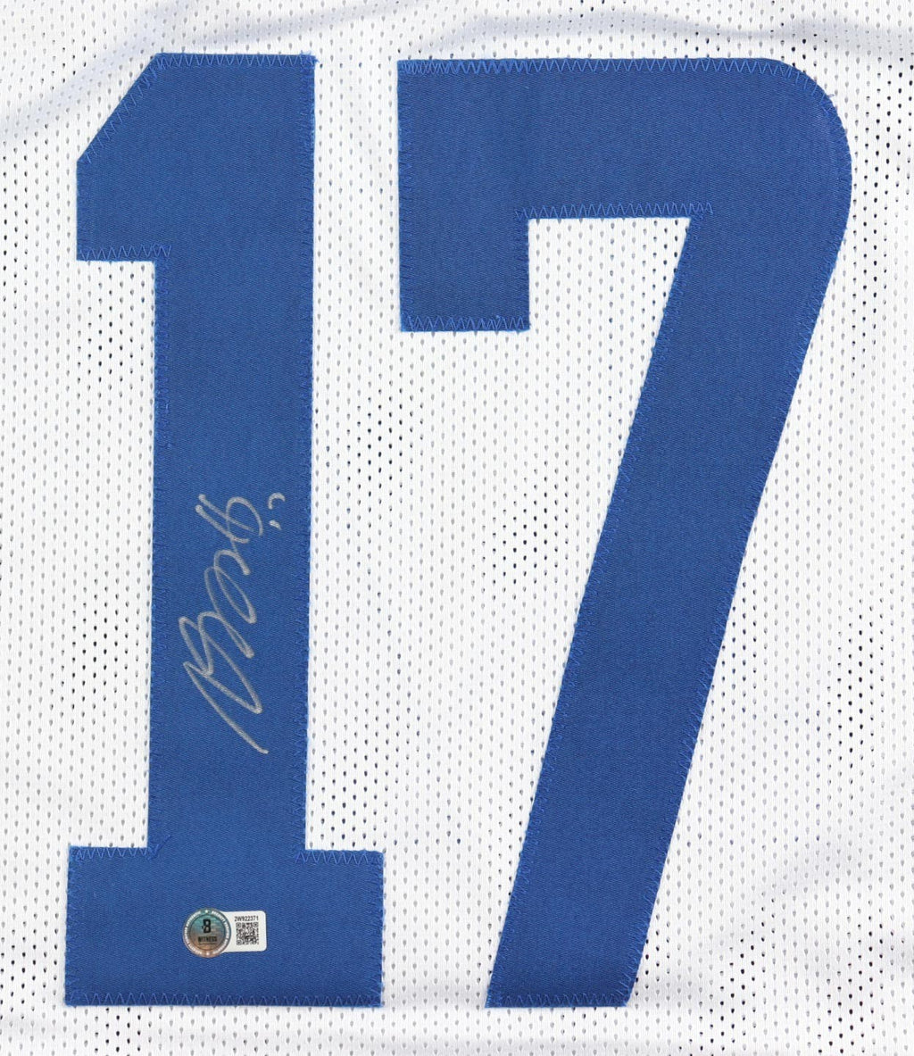 Davante Adams Autographed/Signed White LA Rams Jersey (Beckett Witness)