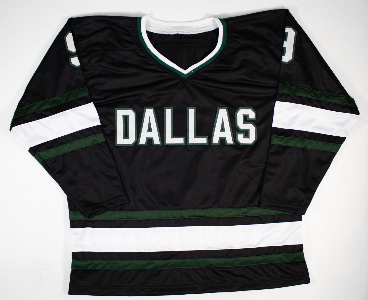Mike Modano "HOF 2014" Signed Dallas Stars Custom Jersey (Beckett Witnessed)
