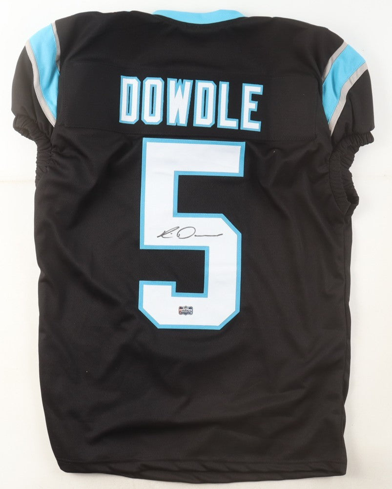 Rico Dowdle Signed Carolina Panthers Black Jersey – Radtke Certified Autograph