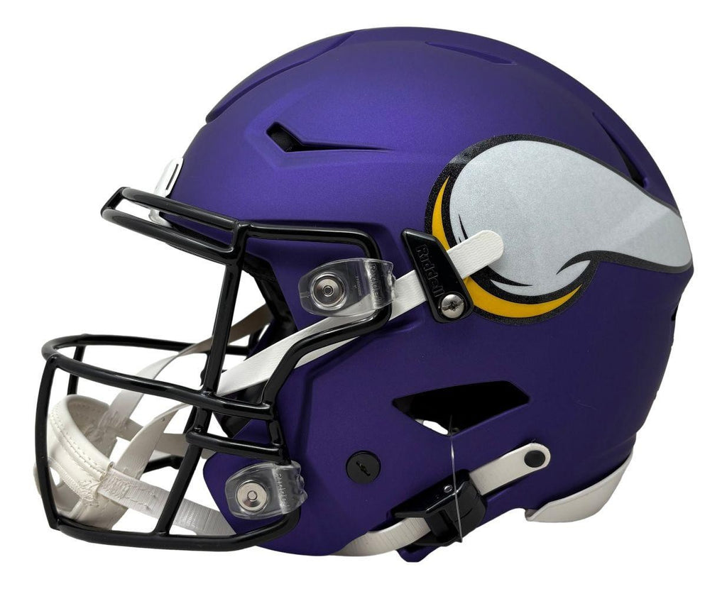 Justin Jefferson Autographed Full-Size Minnesota Vikings On-Field SpeedFlex Helm