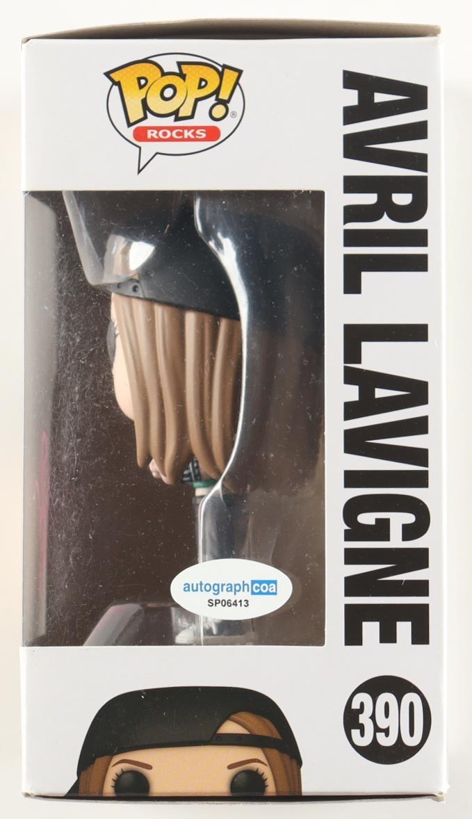 Avril Lavigne Signed "Avril" #390 Funko Pop! Vinyl Figure (ACOA)