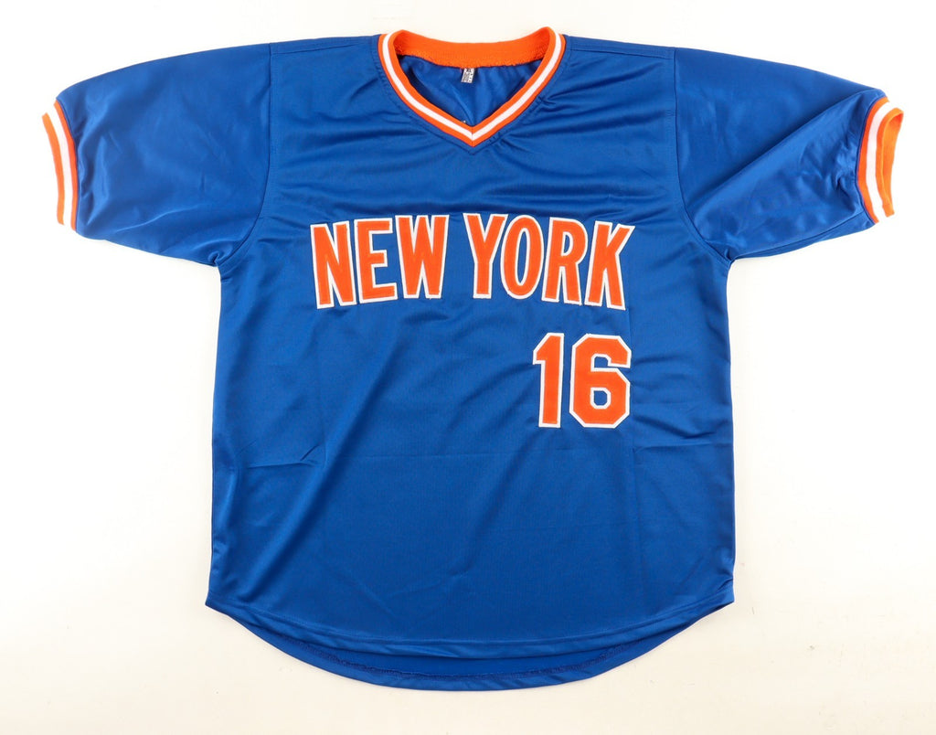 Dwight “Doc” Gooden Signed New York Mets Blue Jersey – JSA Certified Autograph