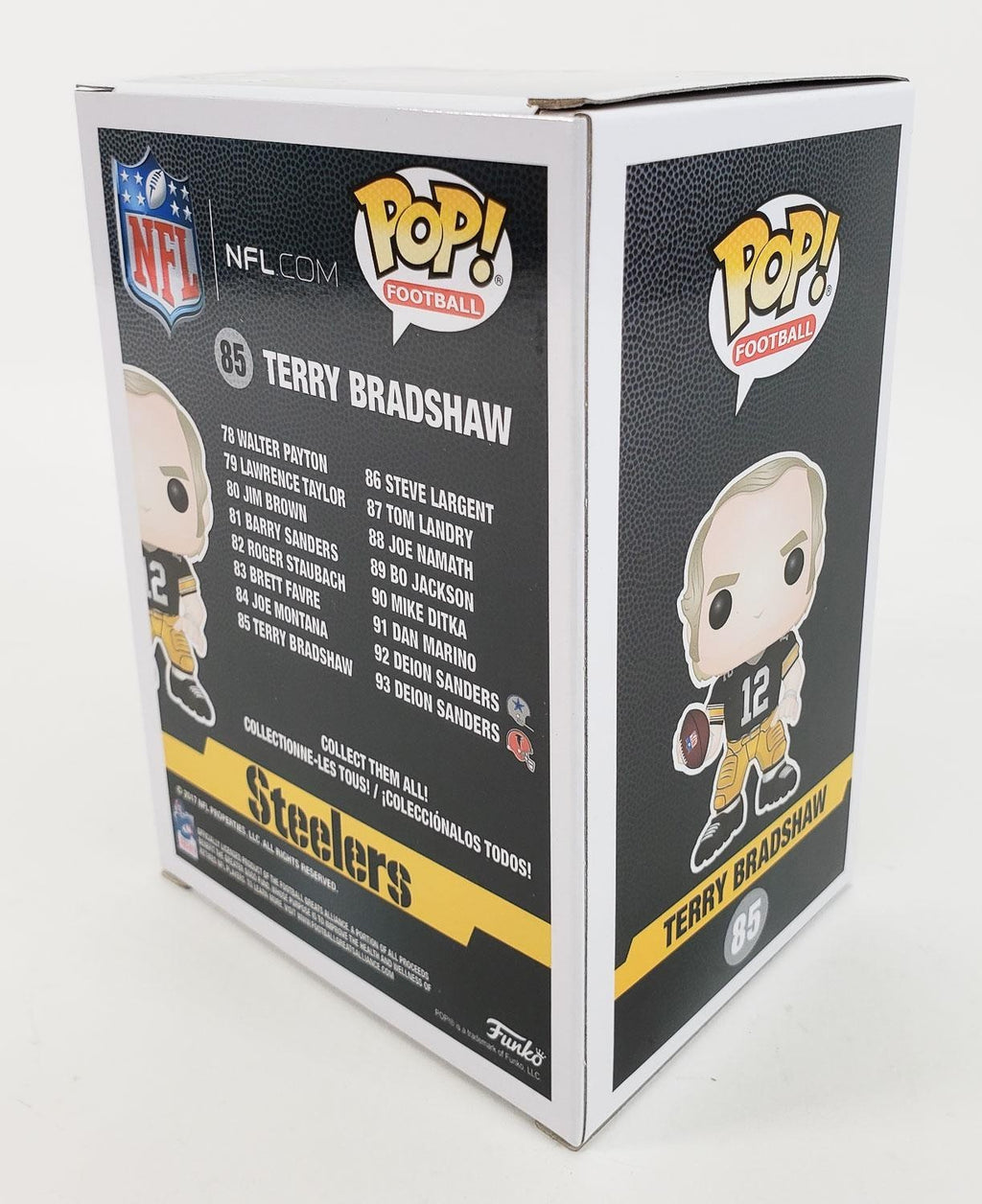 Terry Bradshaw Autographed Pittsburgh Steelers Funko Pop! Vinyl Figure #85 – Bec