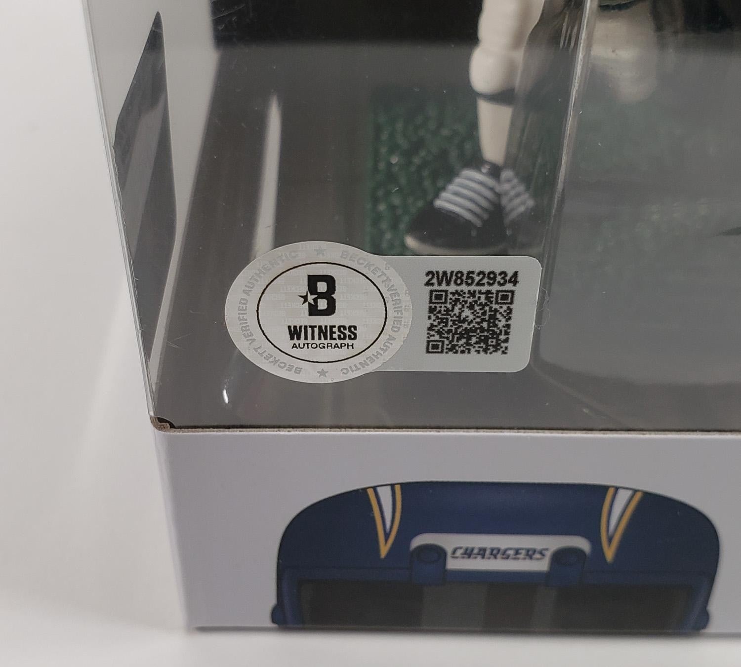 LaDainian Tomlinson Autographed San Diego Chargers Funko Pop! Vinyl Figure #155