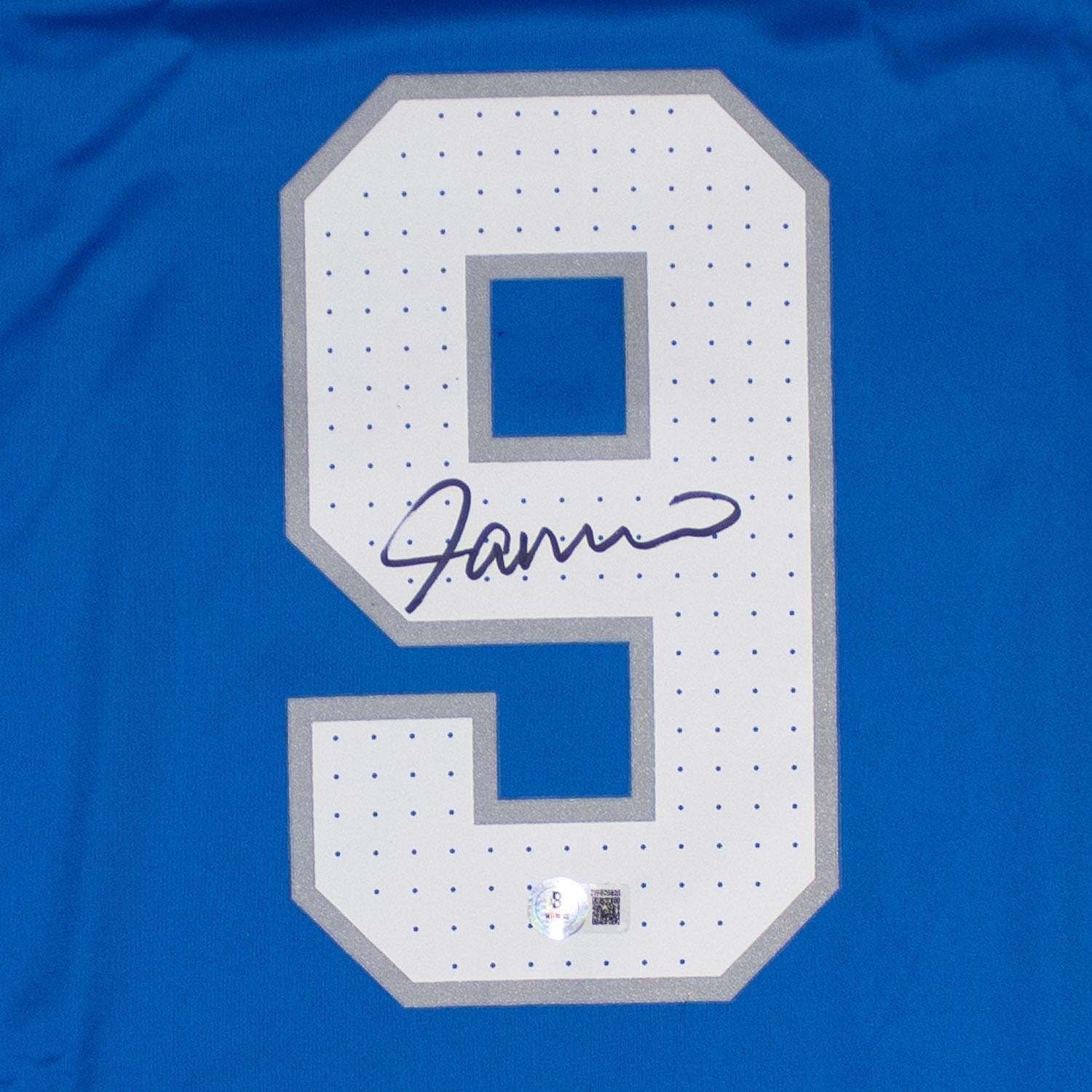 Jameson Williams Signed Detroit Lions Nike Engineered NFL Replca Jersey - Becket