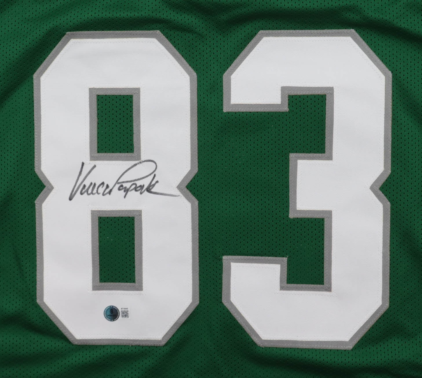 Vince Papale Signed Jersey – Beckett Certified Autograph