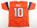 Bo Nix Signed Denver Broncos Jersey – Beckett Certified Autograph
