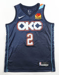 Shai Gilgeous-Alexander Signed Oklahoma City Thunder Nike Authentic City Edition
