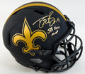 Drew Brees Autographed Full-Size New Orleans Saints Eclipse Alternate Speed Helm