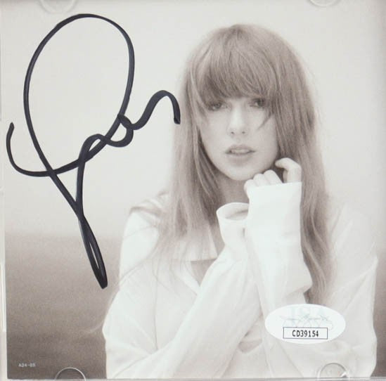 Taylor Swift Signed “The Tortured Poets Department” CD Insert w/ Case & Disc JSA