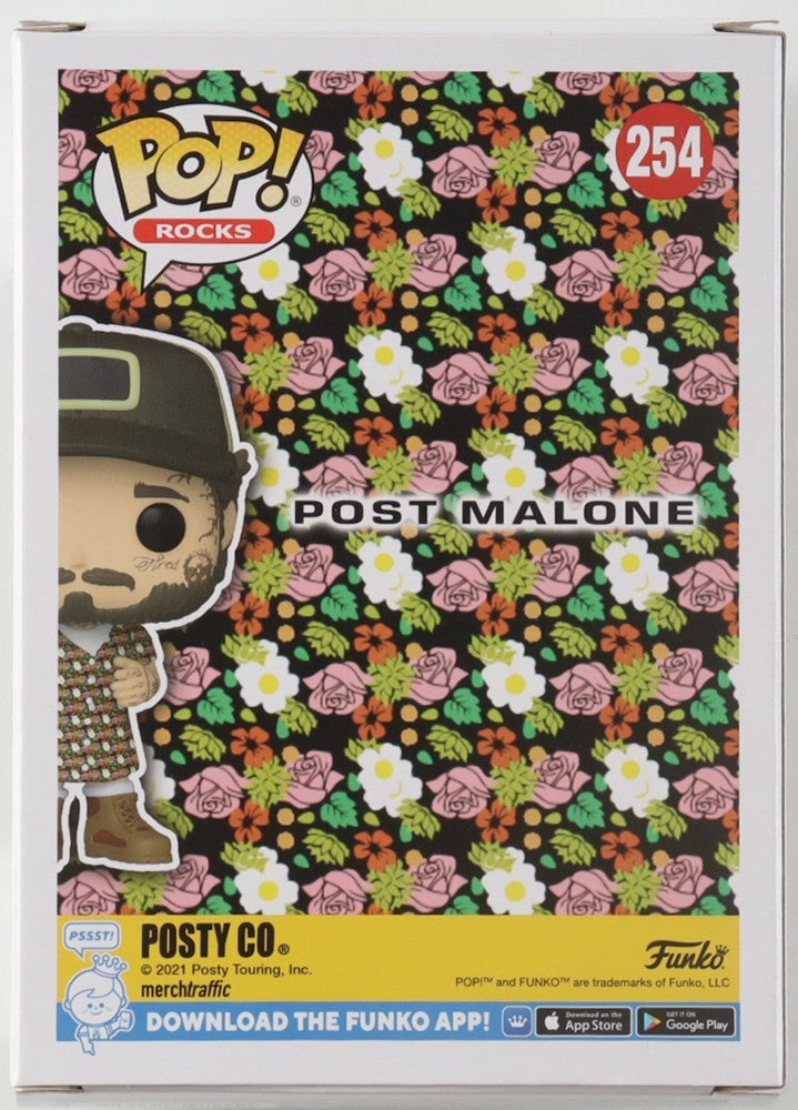 Post Malone Signed #254 Funko Pop! Vinyl Figure (ACOA)