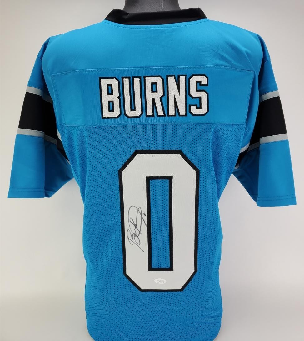 Brian Burns Autographed Carolina Panthers Custom Jersey – JSA Witness Certified