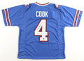 James Cook Signed Buffalo Bills Blue Jersey – Beckett Certified Autograph
