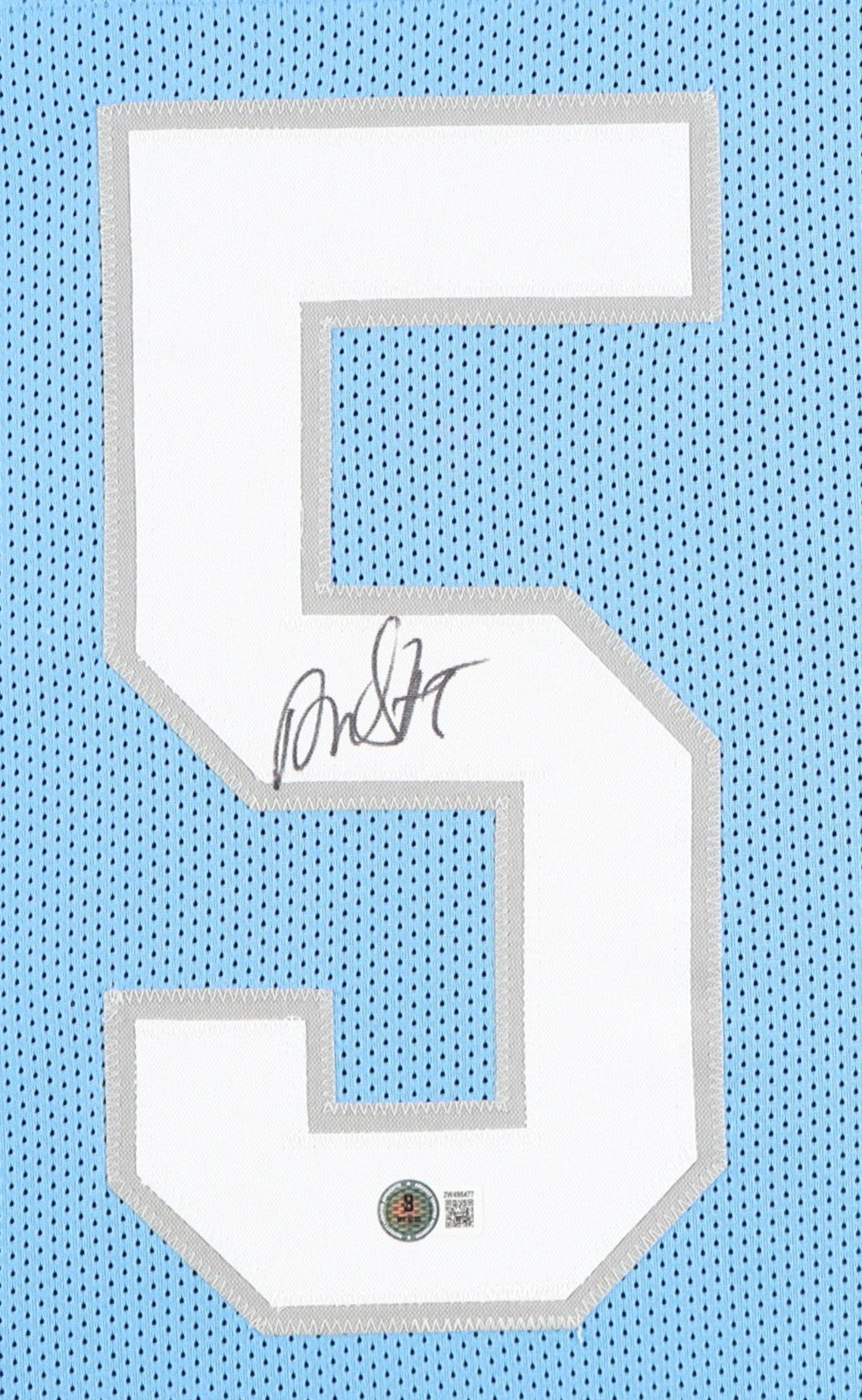 David Montgomery Signed Custom Framed Jersey Display – Beckett Certified