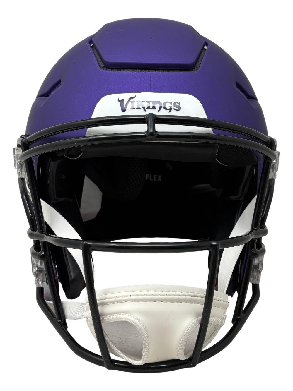 Justin Jefferson Autographed Full-Size Minnesota Vikings On-Field SpeedFlex Helm