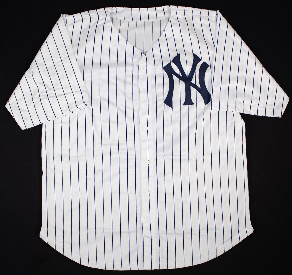Deivi García Autographed New York Yankees Custom Jersey – JSA Witness Certified