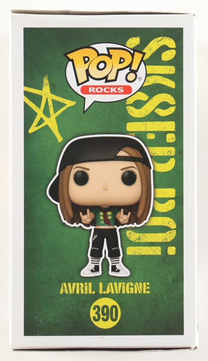Avril Lavigne Signed "Avril" #390 Funko Pop! Vinyl Figure (ACOA)