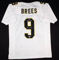 Drew Brees Autographed NO Saints Custom Jersey – Inscribed “SB XLIV MVP" Beckett