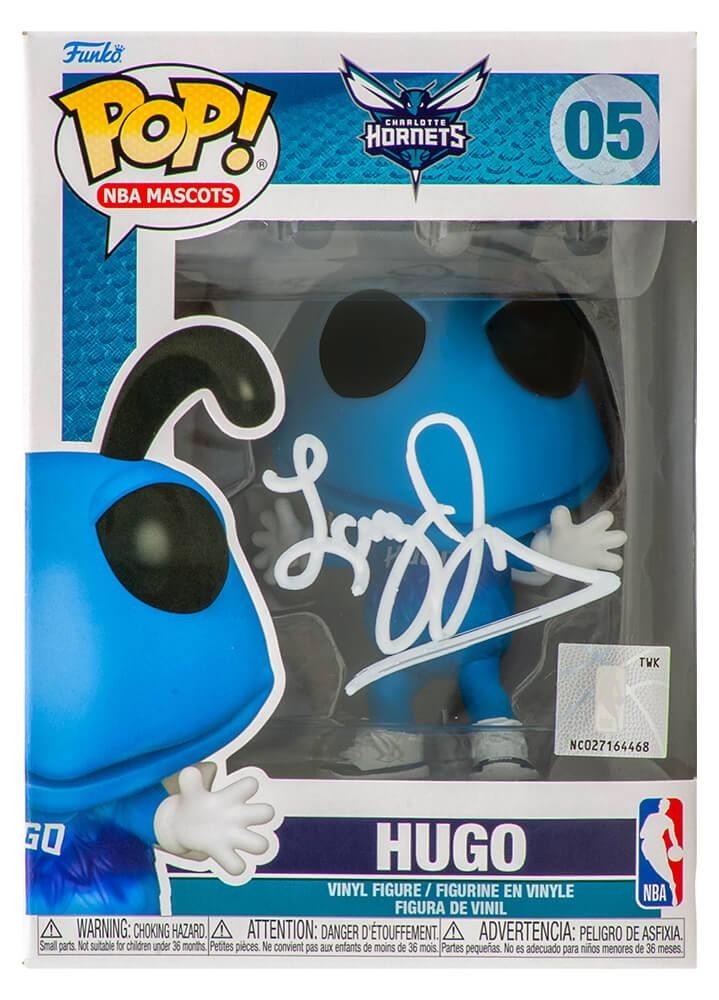 Larry Johnson Signed Hornets #05 Hugo Funko Pop! Vinyl Figure (Schwartz)