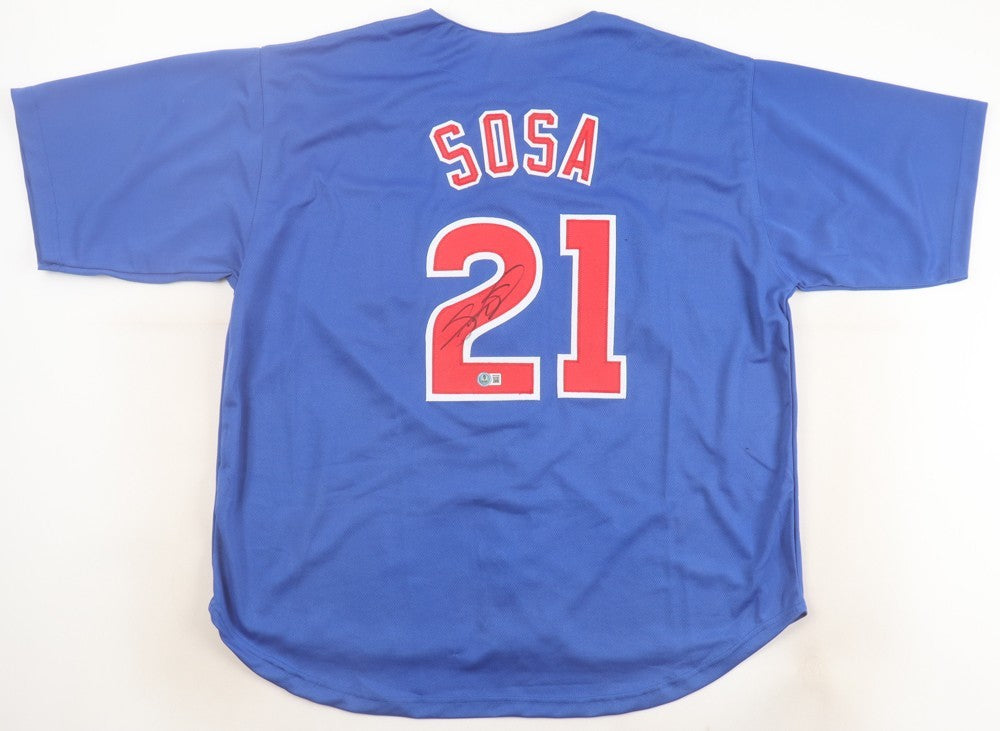 Sammy Sosa Signed Jersey – Beckett Certified