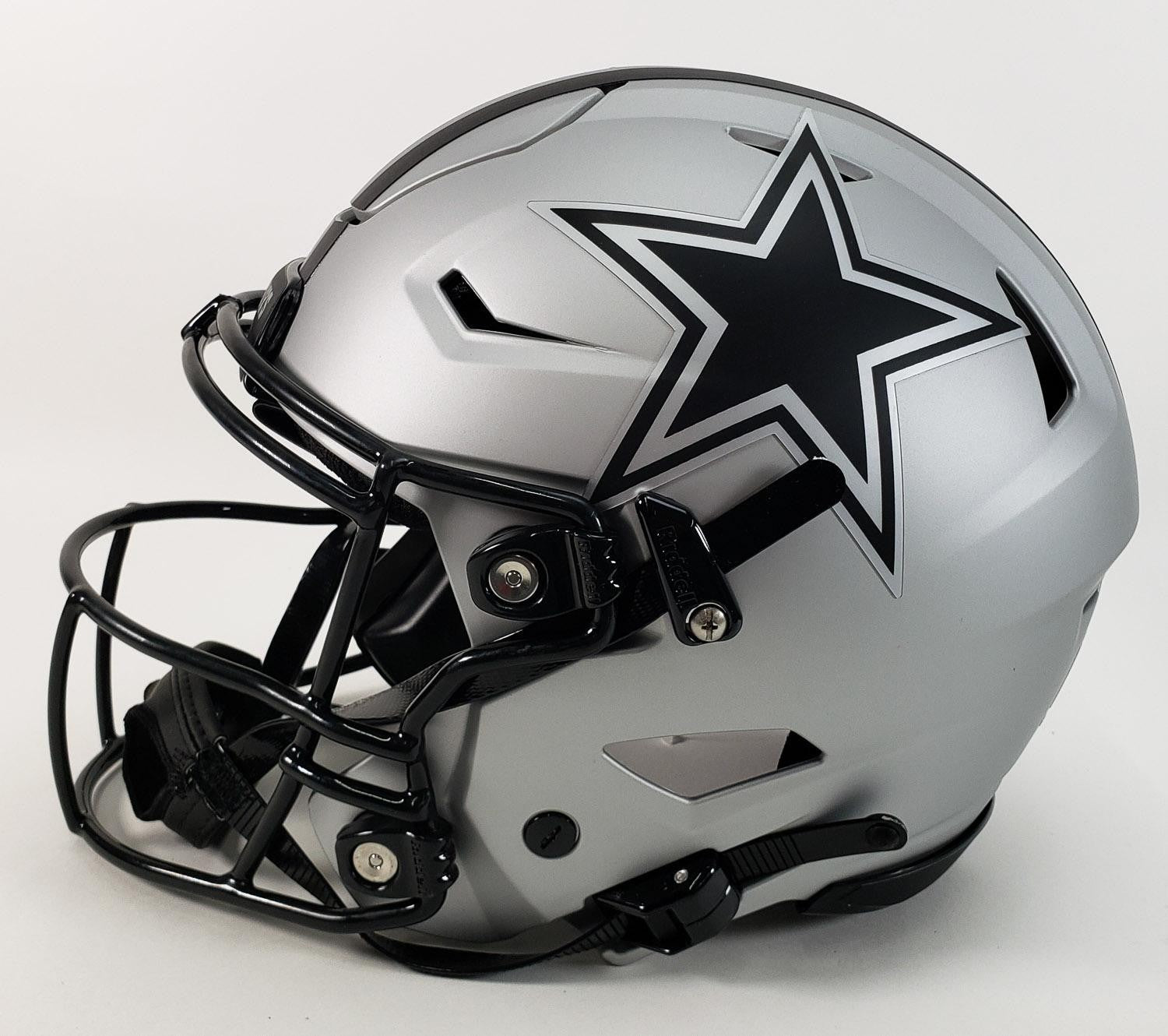 Emmitt Smith Autographed Full-Size Dallas Cowboys On-Field Rave Alternate SpeedF