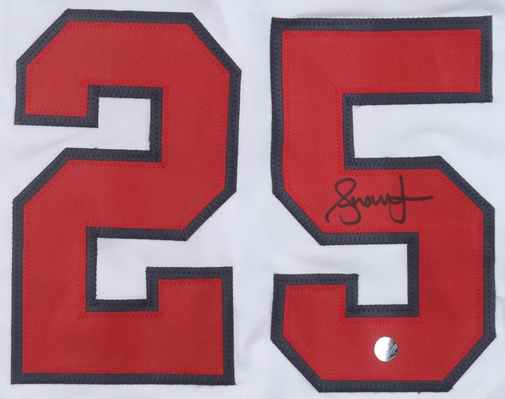 Andruw Jones Signed Jersey – AWM Certified