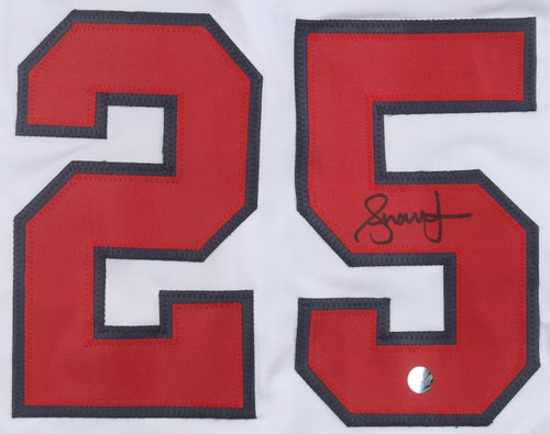 Andruw Jones Signed Jersey – AWM Certified