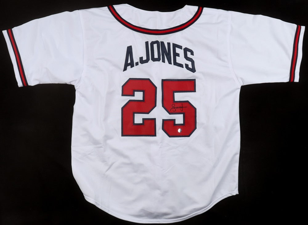 Andruw Jones Signed Jersey – AWM Certified