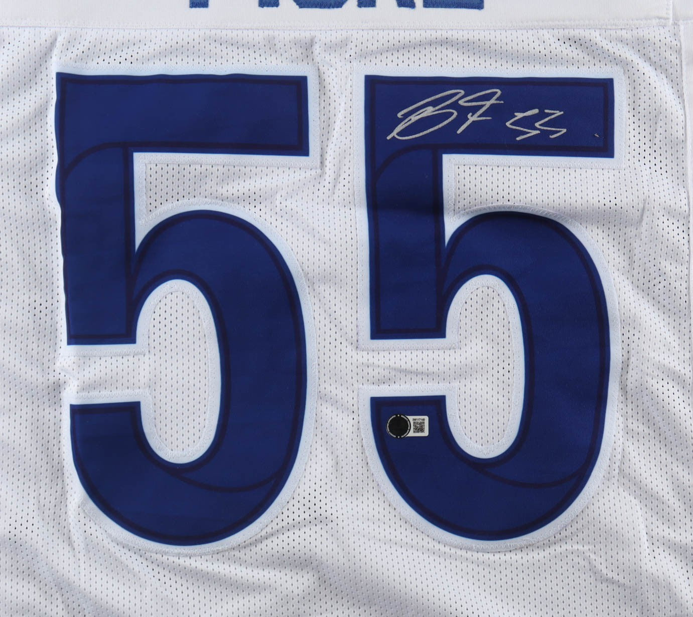 Braden Fiske Signed Jersey – Beckett Certified Autograph