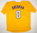 Alex Bregman Signed LSU Tigers Custom Jersey (Beckett Witness Certified)