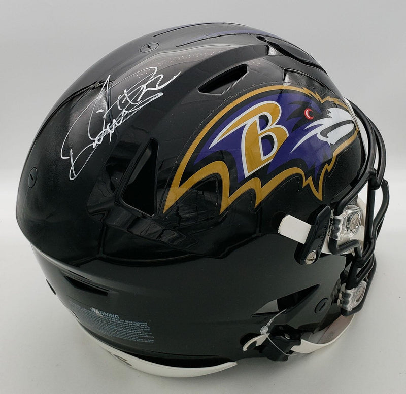 Derrick Henry Autographed Full-Size Baltimore Ravens On-Field SpeedFlex Helmet –
