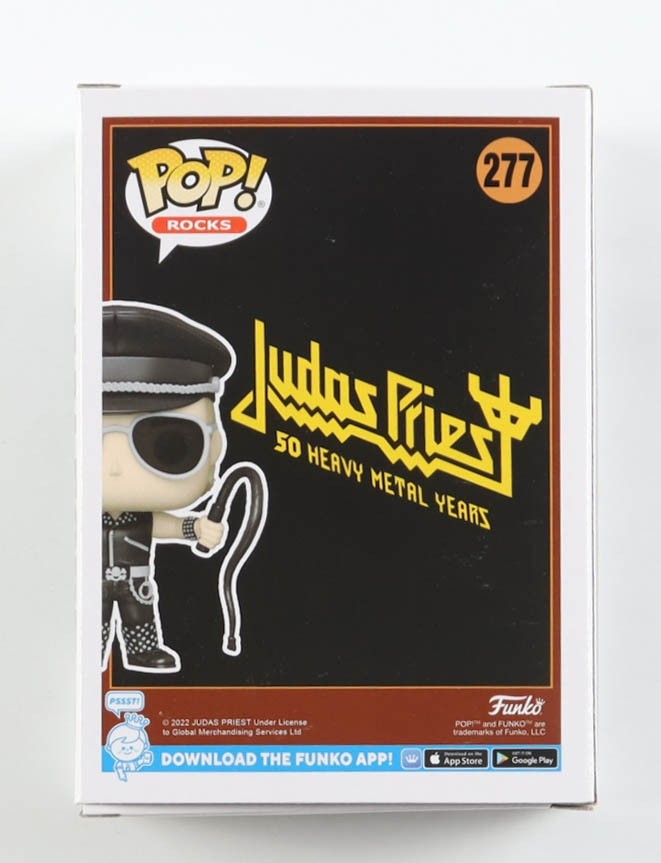 Rob Halford Signed Judas Priest #277 Funko Pop! Vinyl Figure | PSA/DNA Certified