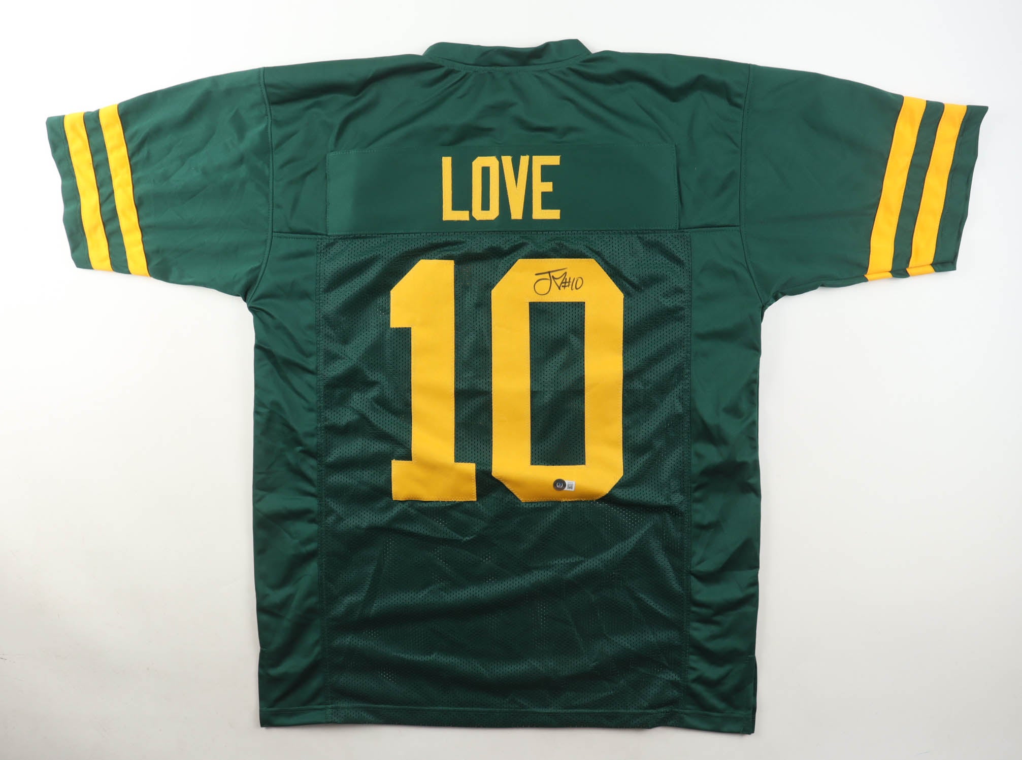 Jordan Love Signed Green Bay Packers Nike Authentic Jersey - Fanatics Hologram COA
