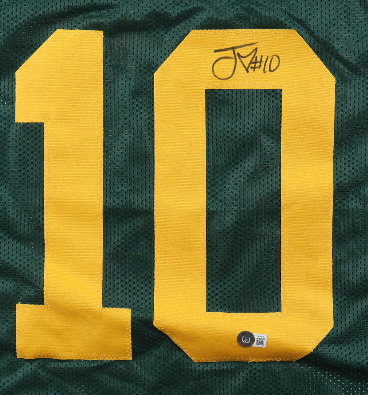 Jordan Love Signed Green Bay Packers Nike Authentic Jersey - Fanatics Hologram COA