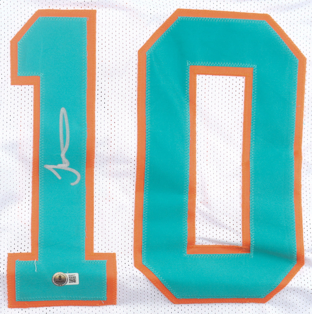Tyreek Hill Signed Custom Jersey Beckett COA Miami Dolphins Autograph