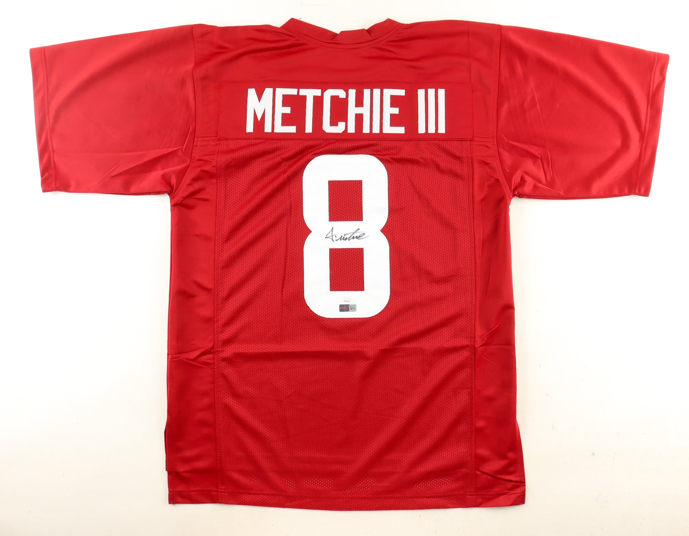 John Metchie III Signed Custom Jersey JSA COA Alabama Crimson Tide Autograph