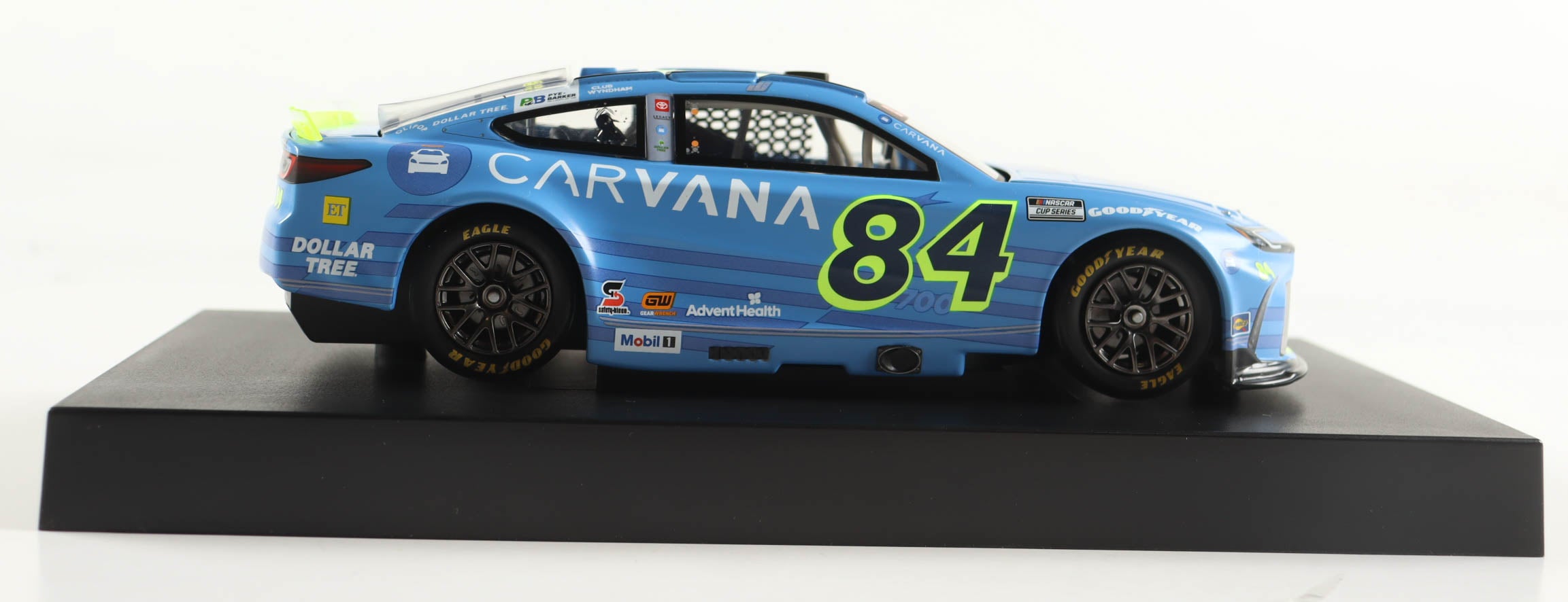 Jimmie Johnson Signed 2025 #84 Carvana 700th Start Camry 1:24 Diecast Car — Lionel COA