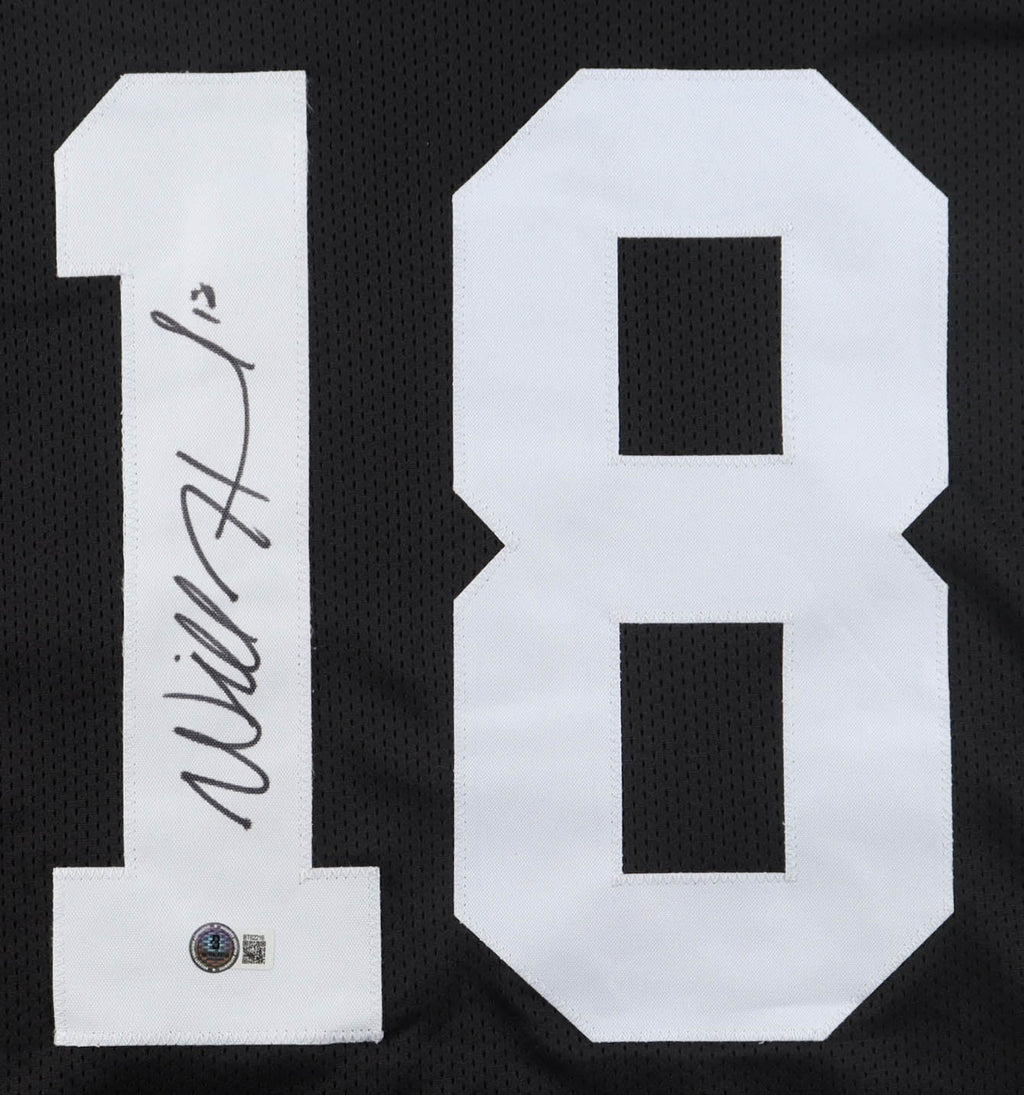Will Howard Signed Custom Black Alt Jersey Beckett COA Ohio State Buckeyes Autograph