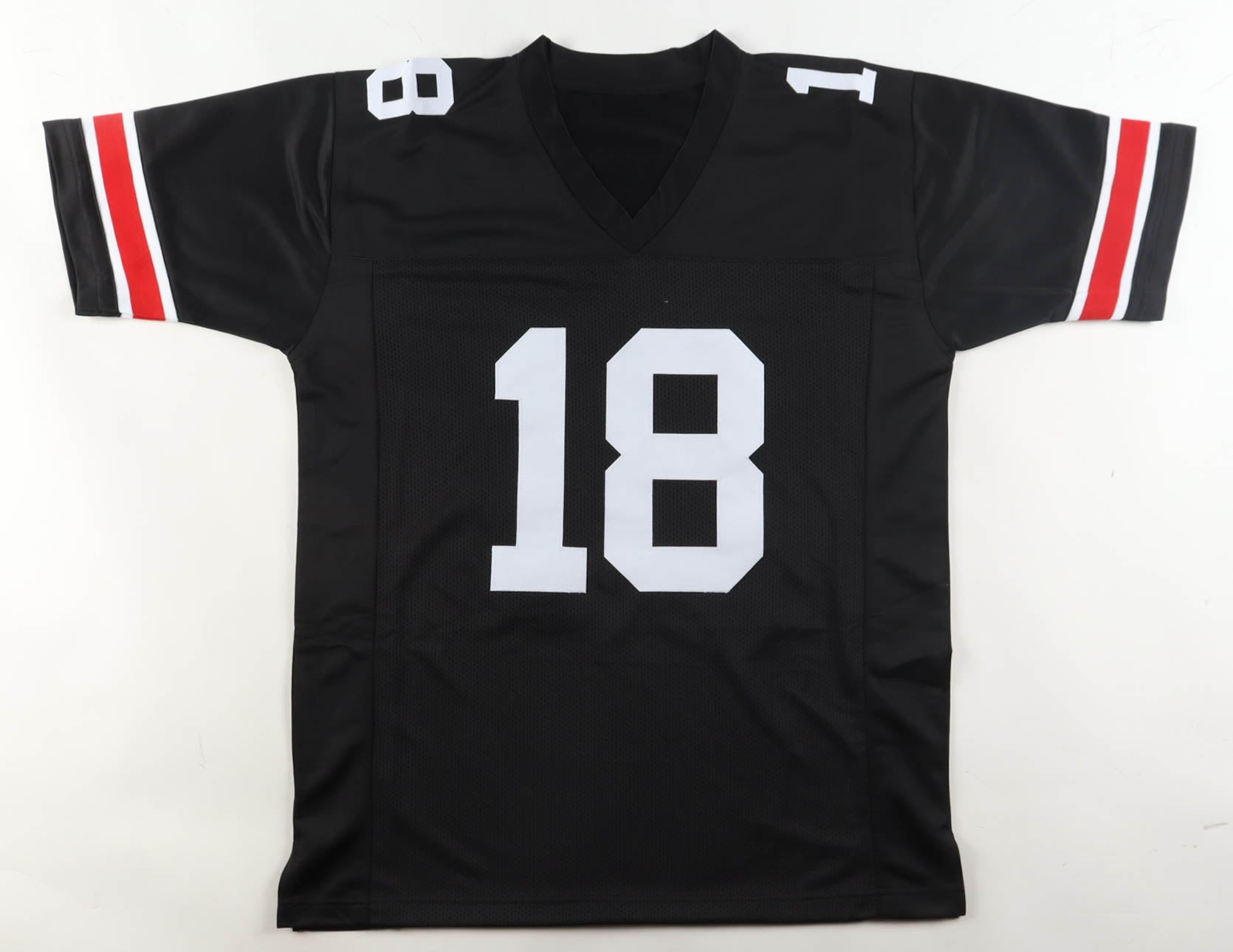 Will Howard Signed Custom Black Alt Jersey Beckett COA Ohio State Buckeyes Autograph