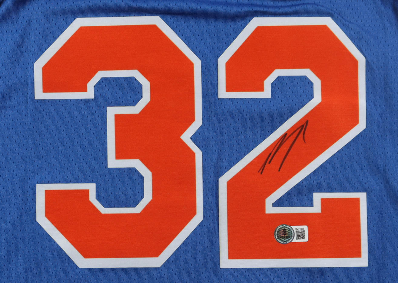 Karl-Anthony Towns Signed New York Knicks Nike Authentic Jersey Size 48 Beckett COA