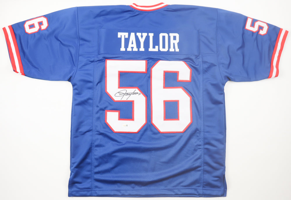 Lawrence Taylor Signed New York Giants Custom Jersey - JSA COA