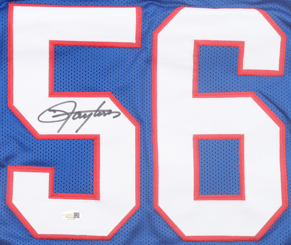 Lawrence Taylor Signed New York Giants Custom Jersey - JSA COA