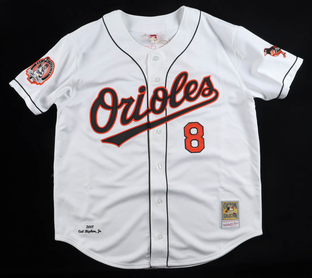 Cal Ripken Jr. Signed Baltimore Orioles Mitchell & Ness Authentic Jersey - MLB & Fanatics Hologram