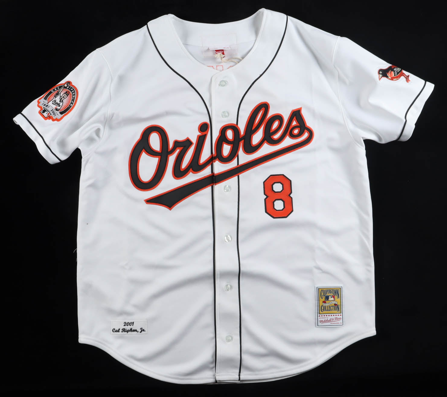 Cal Ripken Jr. Signed Baltimore Orioles Mitchell & Ness Authentic Jersey - MLB & Fanatics Hologram