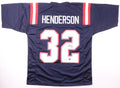 TreVeyon Henderson Signed Jersey Beckett COA Autograph